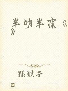 半明半寐《半夏》