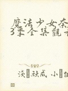 魔法少女奈叶第3季全集观看