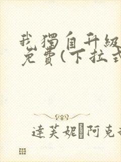 我独自升级漫画免费(下拉式)在线