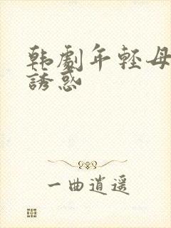 韩剧年轻母亲的诱惑封面