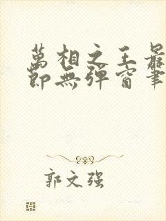 万相之王最新章节无弹窗笔趣阁