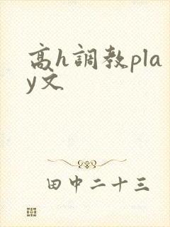 高h调教play文