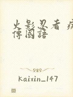 火影忍者 疾风传国语