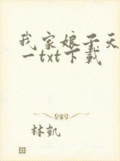 我家娘子天下第一txt下载