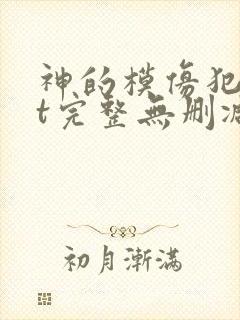 神的模仿犯txt完整无删减