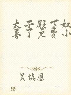 太子殿下奴才有喜了免费小说