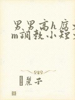 男男高h腐文sm调教小短文