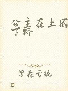 公主在上国师请下轿