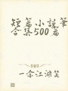 短篇小说笔趣阁合集500篇封面