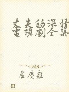 丈夫的深情谎言电视剧全集