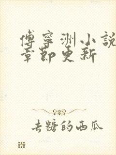 傅宁洲小说最新章节更新