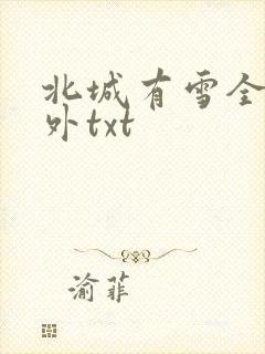 北城有雪全文番外txt