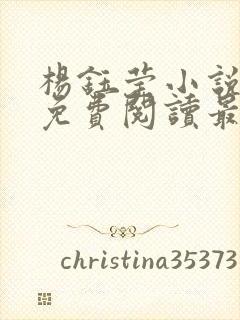 杨钰莹小说全文免费阅读最新章节