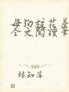 母狗校花养成记全文阅读笔趣阁封面