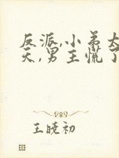 反派,小弟太逆天,男主慌了