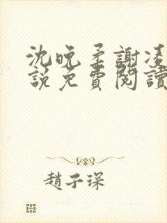 沈晚柔谢凌安小说免费阅读最新章节