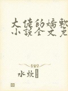 大佬的娇软美人小说全文免费阅读