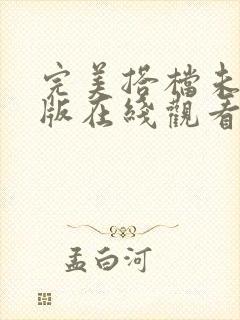 完美搭档未删减版在线观看