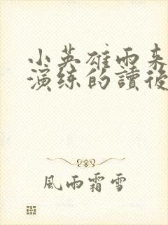 小英雄雨来军事演练的读后感封面