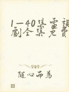 1—40集电视剧全集免费观看