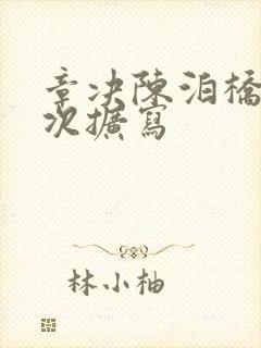 章决陈泊桥第一次扩写