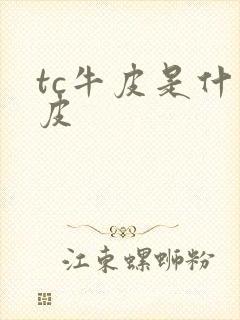 tc牛皮是什么皮封面