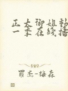 正太御姐动漫第一季在线播放