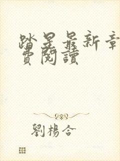 踏星最新章节免费阅读