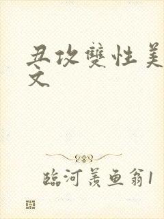 丑攻双性美人h文封面