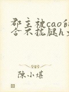 郡主被cao的合不拢腿h文