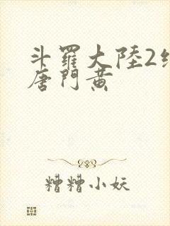 斗罗大陆2绝世唐门黄