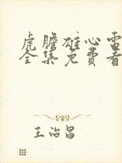 虎胆雄心电视剧全集免费看封面