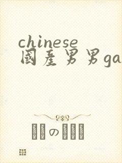 chinese国产男男gay gay网站