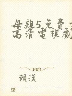 母亲5免费完整高清电视剧