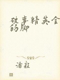 破事精英金若愚的脚封面