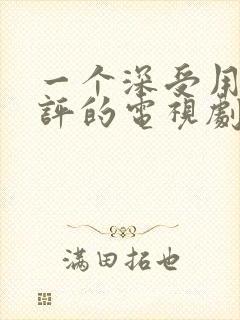 一个深受用户好评的电视剧