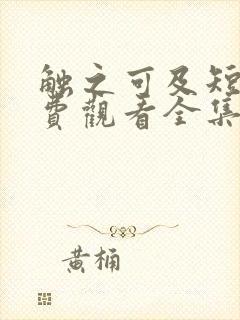 触之可及短剧免费观看全集高清