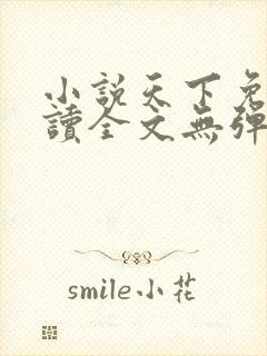 小说天下免费阅读全文无弹窗