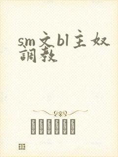 sm文bl主奴调教