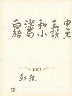 白洁和王申高义结局小说免费阅读全文