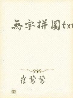 无字拼图txt