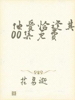 他爱恰逢其时100集免费