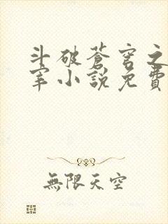 斗破苍穹之大主宰小说免费阅读全文封面