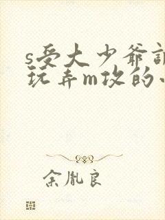 s受大少爷调教玩弄m攻的小说