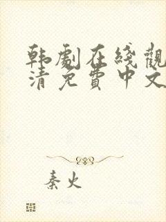 韩剧在线观看高清免费中文版