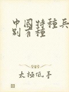 中国特种兵之特别有种