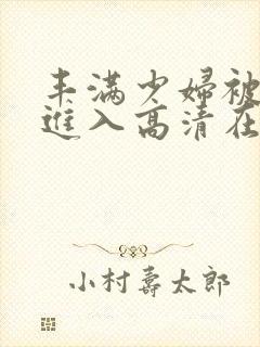 丰满少妇被猛烈进入高清在线封面