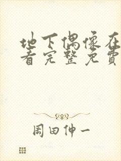 地下偶像在线观看完整免费版动漫全集