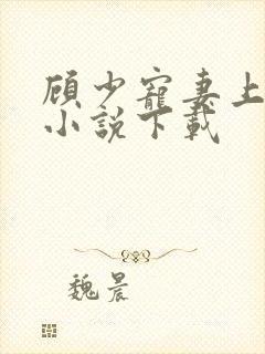 顾少宠妻上瘾 小说下载