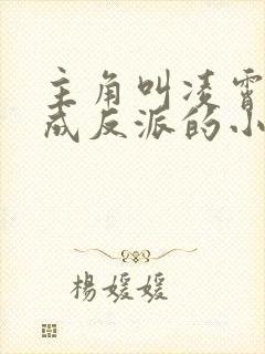 主角叫凌霄穿越成反派的小说封面